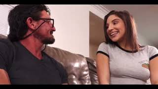 Abella Danger with his stepfather