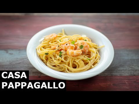 Spaghetti limone e gamberi S3 - P74