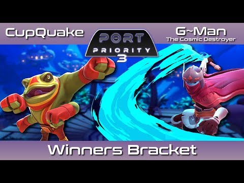 Port Priority 3: Cupquake vs. G~man The Cosmic Destroyer - Winners Bracket