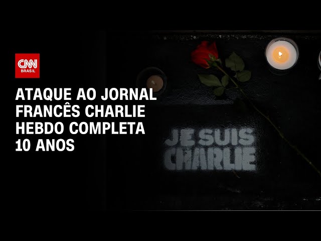 Ataque ao jornal francês Charlie Hebdo completa 10 anos | CNN NOVO DIA