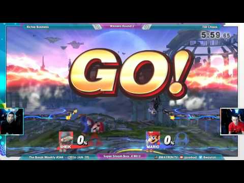 The Break Smash #344   SSB4 W2   Richie Business VS TSB Chaos