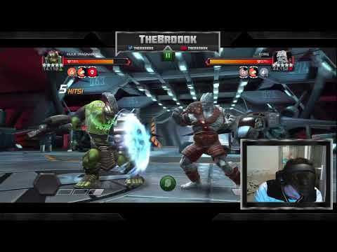 MCOC - Variant 3.3:  Gulk vs Korg Starburst