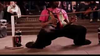 MR LIMBO how low can you go (uk) in Piccadilly Circus