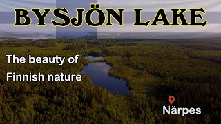 Incredible Nature of Finland - Bysjön Lake #finland #nature #drone