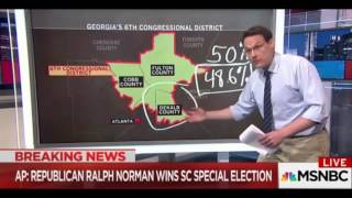 MSNBC's Maddow Suggests Bad Weather to Blame for Jon Ossoff Loss