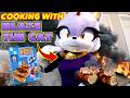 COOKING WITH BLAZE THE CAT Thing Got On Fire THING GOT ON FIRE