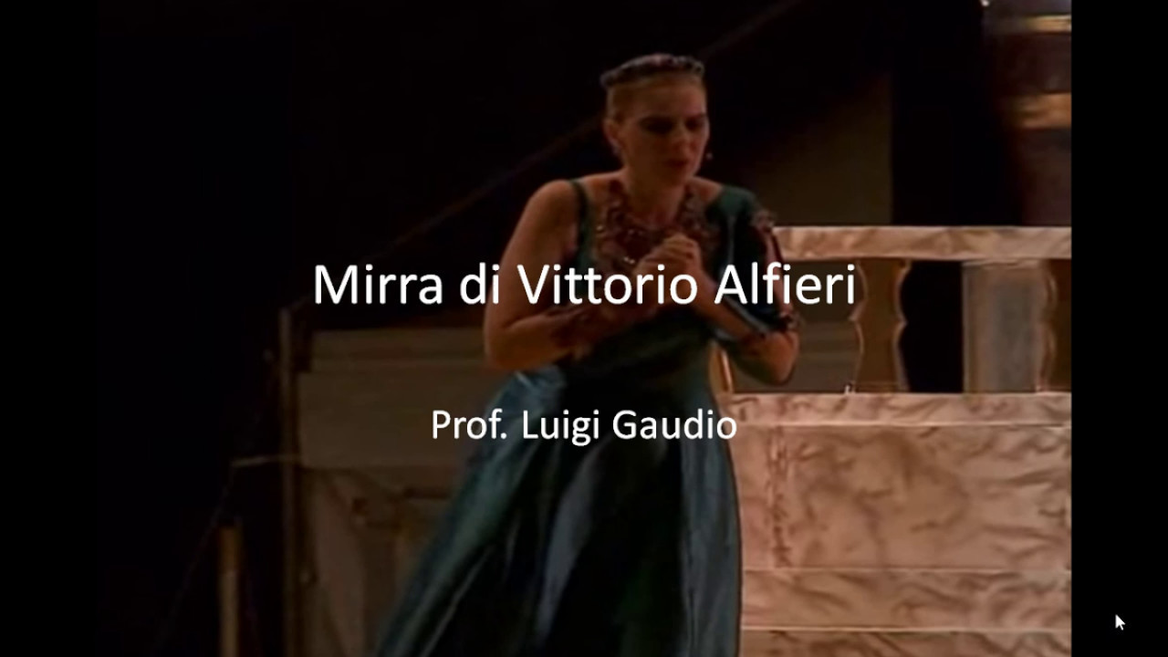 Mirra di Vittorio Alfieri