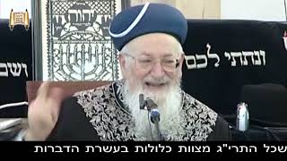 בדרכו של רבי שמעון בר יוחאי - מרן הרב מרדכי אליהו (הרב מרדכי אליהו זצ"ל) - התמונה מוצגת ישירות מתוך אתר האינטרנט יוטיוב. זכויות היוצרים בתמונה שייכות ליוצרה. קישור קרדיט למקור התוכן נמצא בתוך דף הסרטון