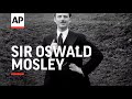 Sir Oswald Mosley Speaks on Unemployment.  The Cause of His Resignation.