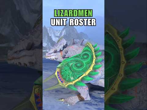 Lizardmen Unit Roster in Less than 60 Seconds | Total War Warhammer 3