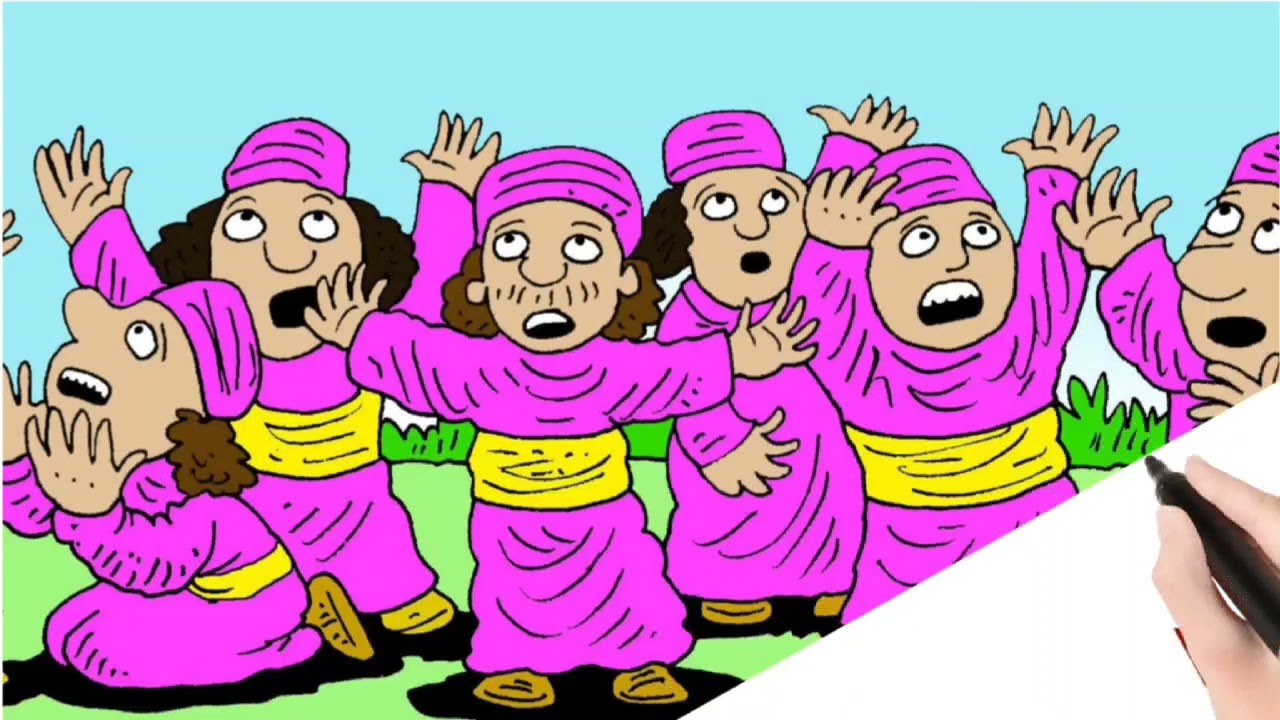 O profeta Elias | Desenho Bíblico