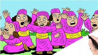 O profeta Elias | Desenho Bíblico