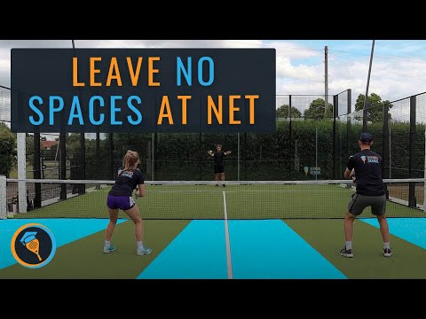 How to avoid GAPS AT NET!! Padel Court Position!!
