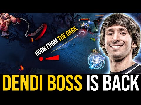 DENDI PUDGE BOSS is Back - First time Pudge in 7.31 | Hook from the Dark | Pudge Official