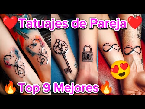 Los MEJORES Tatuajes de PAREJA y AMOR  Top 9  Más SIGNIFICADO