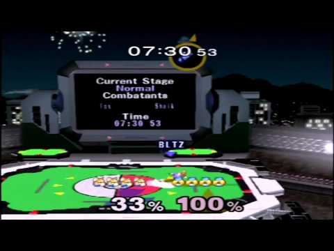 Melee Gauntlet 69 - Blitzbolt (Fox) vs Nintendoman (Sheik)