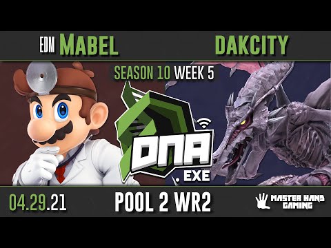 DNA.EXE S10:W5 - EDM | Mabel (Dr. Mario) vs dakcity (Ridley) - Pool 2 WR2