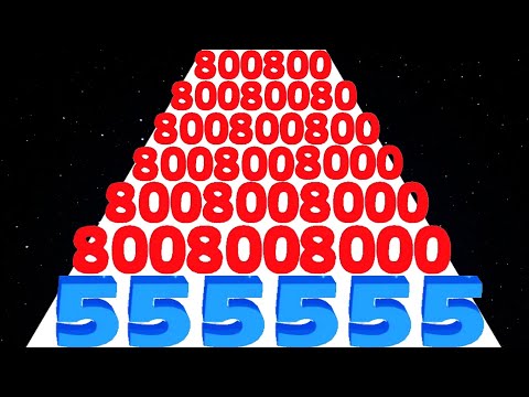 Number Master vs Number Run 3D - All Levels Satisfying Gameplay