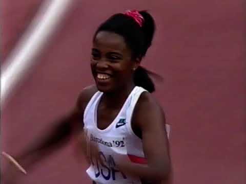 Women's 4x100m Relay Final - Barcelona Olympics - 1992
