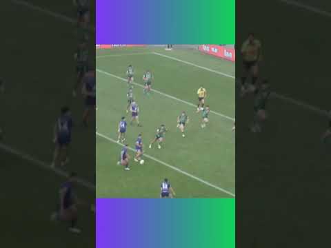 Kayliss Fatialofa (Otara) try for NZ Warriors in Jersey Flegg vs Raiders #UpTheWahs