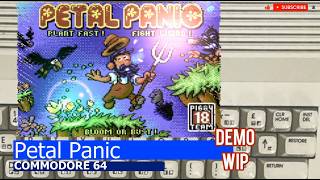 Commodore 64 -=Petal Panic=- demo WIP
