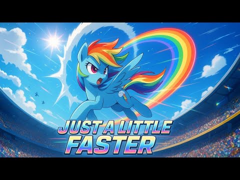 Just a Little Faster – Rainbow Dash (My Little Pony) | There For Tomorrow A.I. Concept Cover