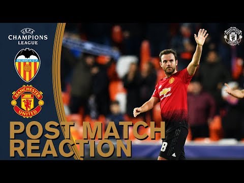 Post Match Reaction | Valencia 2-1 Manchester United | Mourinho, Mata & Andreas react to defeat