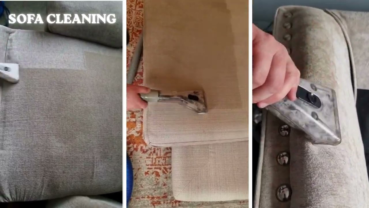 Carpet and upholstery cleaning Glasgow before and after
