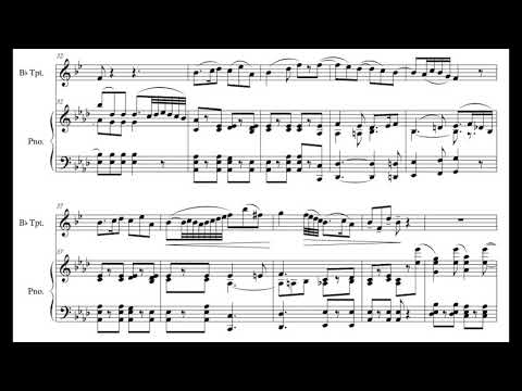 Haydn - Trumpet Concerto, 2nd Mov. (piano accompaniment)