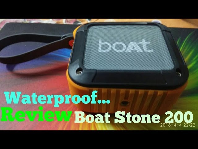 Boat Stone 200 Speaker Review By Tusar Mohan