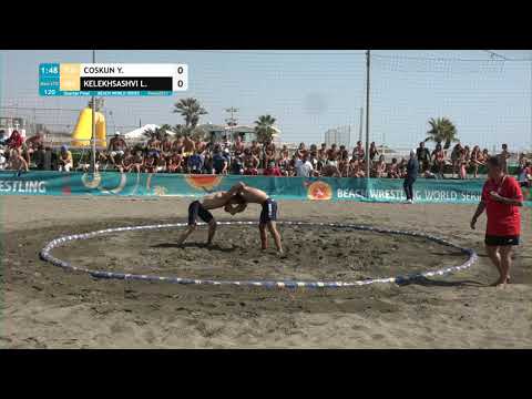 1/4 Men's BW - 70 kg: Y. COSKUN (TUR) v. L. KELEKHSASHVI (GEO)
