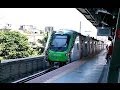 Mumbai Metro Train Video Decorated and Draped in.