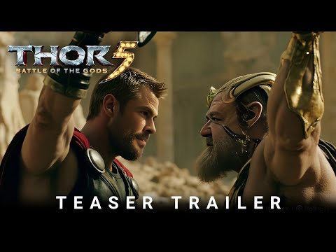 Thor 5: Battle Of Gods – Teaser Trailer | (2026) | Russell Crowe & Chris Hemsworth (AI Concept)
