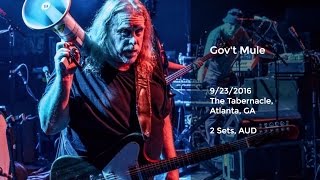 Gov't Mule Live at The Tabernacle, Atlanta, GA - 9/23/2016 Full Show AUD