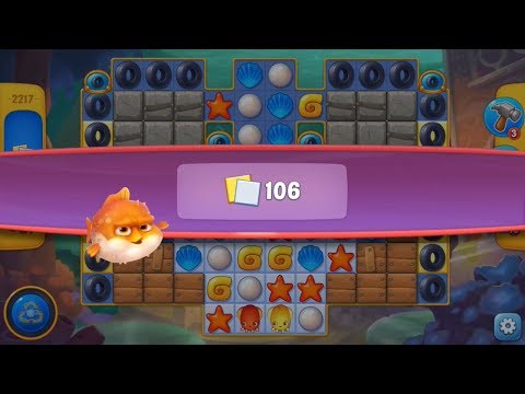 Fishdom. Hard Level 2217