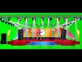 Digital Dj Trauss Stage With Sharpy Light Effects Green screen Video Project After Effects
