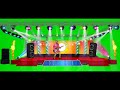 Digital Dj Trauss Stage With Sharpy Light Effects Green screen Video Project After Effects