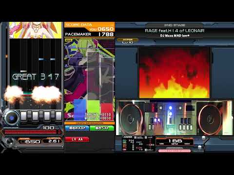 RAGE feat.H14 of LEONAIR / DJ Mass MAD Izm*　BEATMANIAIIDX 20220705 1349