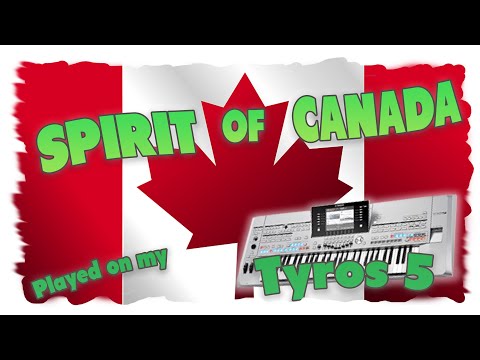 Spirit of Canada  - Played by DJ Paul Yamaha Tyros 5