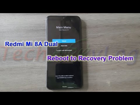 Redmi Mi 8A Dual Reboot to Recovery Mode Problem