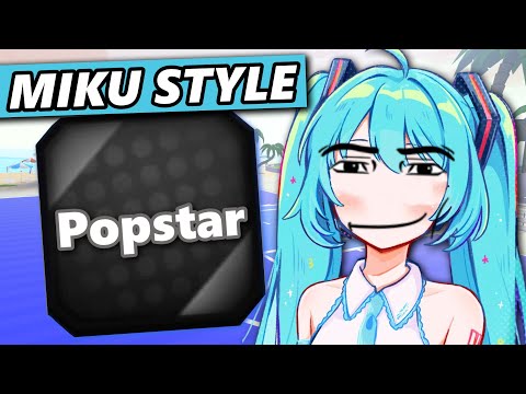 They ADDED Popstar Miku Style In Basketball Zero (Full Showcase)