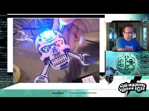 DEF CON 30 Car Hacking Village - Evadsnibor - Getting Naughty on CAN bus with CHV Badge