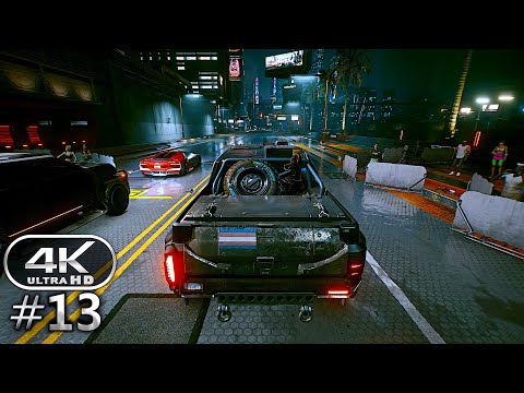 Cyberpunk 2077 Gameplay Walkthrough Part 13 - Cyberpunk 2077 PC 4K 60FPS (No Commentary)