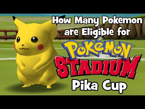How Many Pokémon Are Eligible For Pokémon Stadium's Pika Cup?
