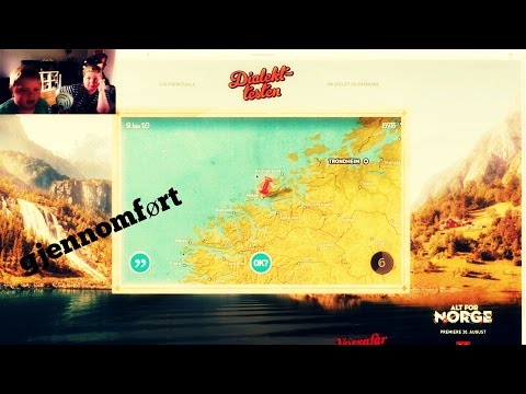 Dialekttesten | Daniel Simen | mange rare dialekter