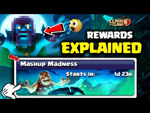 Mashup Madness Halloween Special Event Explained in Clash of Clans - Free Rewards and Many More🤩🔥