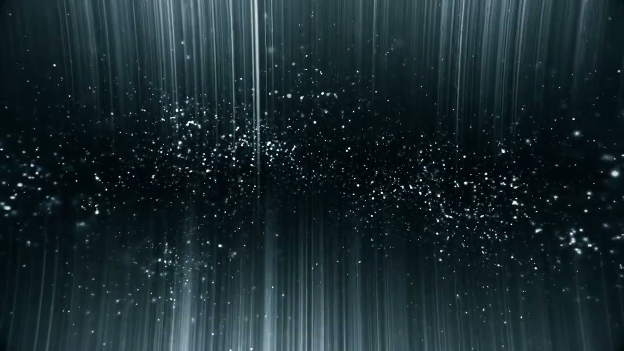 Futuristic Particles and Light Streaks Motion Background