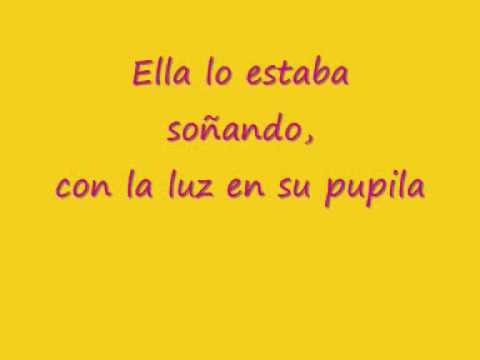 flores amarillas letra