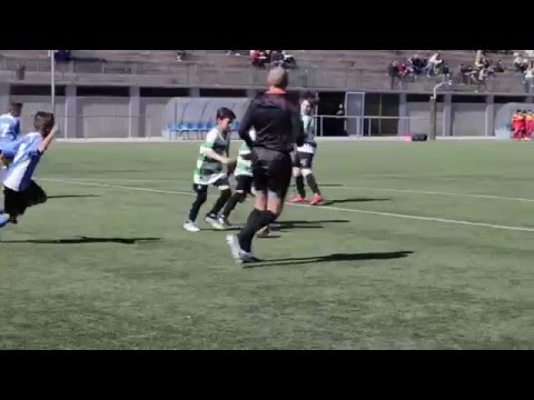 U.E.Sants Alevín "F" vs Brafa - Gol Asier