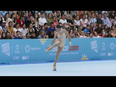 Giada Luppi - Free Program - 🥈 Artistic Skating - World Skate Games 2022